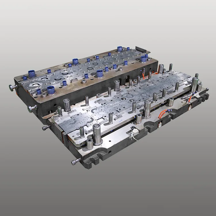Double-Row Progressive Die for Encapsulated Motor