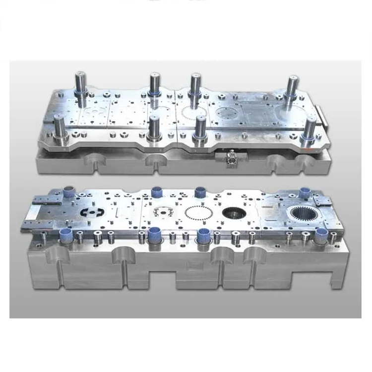 Single-Row Progressive Die for Generator Core